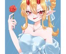 綺麗系ファンタジーな女の子を描きます あなたの好みのモチーフをかわいい女の子にデザイン！ イメージ1