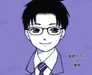 ひと味違う！目を惹く漫画風アイコン描きます 先着5名様(残り2枠)限定！特別価格で制作いたします！ イメージ8