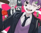 先着5名迄！【格安】厚塗りで一枚絵を制作します イラスト練習中＆実績⤴️の為、5名迄格安で1枚絵描きます！！ イメージ1