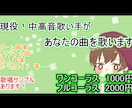 ボーカル歴10年の男性歌い手が歌入れを行います あなたの音楽制作をお手伝い！24時間以内に納品します！ イメージ1