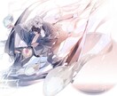 一枚絵イラストの制作承ります 低彩度の格好いいイラストお描きします イメージ4