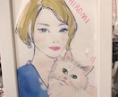 美しい自分、改めて感じる～ファッション系似顔絵ます フェミニンなやさしいタッチで、お部屋のインテリアにもおすすめ イメージ9