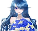 記念用一枚絵・立ち絵・三面図制作します 設定画から一枚絵まで幅広く対応可能です イメージ9