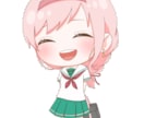 ご希望の可愛いイラスト制作します SDイラスト～歌ってみたのイラストまで様々な絵制作します イメージ4
