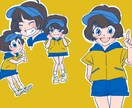 躍動感のあるイラスト制作いたします 挿絵・動画・グッズなどで個性を出したい方へ イメージ2