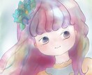 ゆるふわアイコン(水彩風)描きます 透明感のあるふわふわ可愛いイラストアイコンが欲しい方 イメージ2