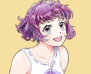 商用利用OK、SNS発信に♪人物アイコン描きます ちびキャラ〜頭身高めもOK！差がつくアイコンを作りませんか？ イメージ5