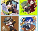 デフォルメキャラ描きます 歌ってみた動画や、Youtubeのサムネ、X等にもおすすめ！ イメージ7