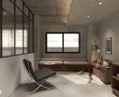 店舗内装の高品質3DCGパース制作承ります 設計意図を理解した、伝わるビジュアルを制作 イメージ3