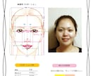 フェイスデザイン☆あなたの魅力を引き出します 現役プロが、顔分析によるオリジナルメイクカルテを作成します イメージ2