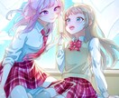 可愛いキャラクターイラスト描きます 様々な用途に対応した彩度の高い可愛いイラストを描きます イメージ4