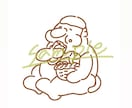 ゆるい！イラストを1色で描きます 生き物や動物・ペット等好きなモチーフをアイコンや名刺に！ イメージ9