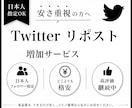 Twitterで日本人リポスト(RT)を増やします 日本人リポストで拡散力・おすすめ率UP！ イメージ5