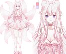 Live2D illust パーツ分けます オリジナルのキャラクターをより魅力的に/デザインも可能です! イメージ3
