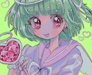 ぱっと目を惹くカワイイアイコンを描きます かわいいもかっこいいも「このアイコン顔がいいな」と思わせます イメージ7