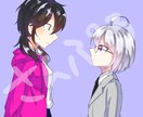 イラスト作成します ２人まで追加料金なしでお描きします！ イメージ3