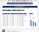 プロがPDF・手書き・画像をExcelに入力します 見やすく整理しながら丁寧にデータ化します イメージ3
