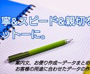 案内文～オフィス用まで。テキストをデータ化します 企画営業職歴10年。培ったスキルで書類作成をお手伝い。 イメージ1