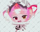 ゆめかわ♡もふ耳ミニキャラ立ち絵描きます 配信・SNSアイコン・グッズに イメージ5