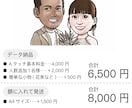 水彩風のカラーの似顔絵をお描きします 【一枚一枚真心を込めて制作します。】 イメージ4