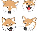 ペットのシンプルな似顔絵アイコン描きます 商用OK！ブログやSNSアイコン、記念などにおすすめです。 イメージ3