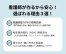 看護師が医療・介護現場のマニュアル作ります 看護師歴10年の現場目線誰にでもわかりやすく正しく伝わる イメージ2