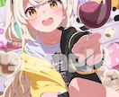 配信サムネ、歌みた、アイコンなんでも描きます 可愛く、元気なキャラクターに仕上げます！ イメージ7