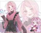 最短即日～！立ち絵制作します 表情差分何枚でも◎TRPGやゲーム素材、VTuber活動にも イメージ1
