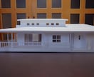 計画建物のスタディ模型（白模型）を製作しています 建設会社様・不動産会社様の建物造りのお手伝いをさせて頂きます イメージ4