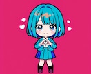 SNSアイコン、イラスト描きます SNSアイコン、イラストをポップな感じで描きます！ イメージ1