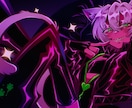 イラスト、SNSのアイコンを制作します カートゥーン風なものやカラフルでポップなイラストを描きます！ イメージ6