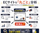 現役ECマーケターが売上改善ロードマップを作ります ECサイト全体を分析し、改善ポイントを優先順位付きでご提案 イメージ2