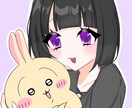 かわいい♡SNSアイコンイラストお描きします 1人～2人用のイラストお描きします〜♡ イメージ2