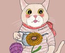 商用OK。イラストを優しい作風で描きます イラストオーダー経験を活かして細やかな打ち合わせで描きます。 イメージ5