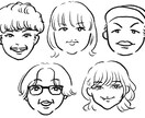 誇張しない似顔絵描きます よくある面白似顔絵じゃない、あなたの良さ似顔絵を描きます！ イメージ8