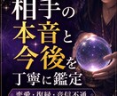 相手の本音と今後を2つまで 霊視で丁寧に鑑定します 相手の気持ちを見て、 恋の迷いをやさしく整理し、 次の一歩へ イメージ1