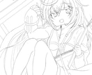 可愛い女の子を描きます 世界観のあるイラストに加えて可愛い女の子や男の子も描けます。 イメージ3