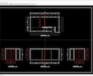 手書き図面からCAD化（JW-CAD）します 手書き図面をJW-CADでトレースし見やすく整理した事例です イメージ7