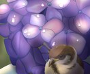 ペットや動物を魅力的な挿絵風イラストにお描きします 〜A4◎書籍・ノベルティの挿絵、SNSアイコン・ヘッダー等に イメージ1