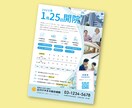 修正５回まで無料！目を惹くチラシを作成します ターゲットを明確に。伝わるデザインで集客に繋げます！ イメージ5