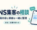 SNSからの集客方法を一緒に考えます 投稿内容と問い合わせまでの流れを見直します イメージ1