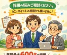 新卒採用全般のご相談にのります ◆人事採用歴10年!TV出演歴あり! イメージ1
