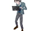 TRPG等に使える立ち絵、お描きします 短納期も応相談！ 個性溢れるイラストをご提供します！ イメージ6