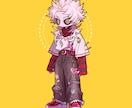 パキッとした絵柄でデフォルメキャラ描きます 2〜3.5頭身のキャラクターイラストが必要な際に是非！ イメージ4