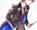 色鉛筆であなた好みのイラスト描きます 色鉛筆でカッコイイ絵やカワイイ絵を描かせて頂きます! イメージ9