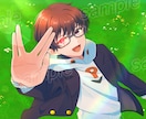 男性アイドルに☆歌ってみたサムネ用イラスト描きます アイドル風サムネイルで、歌い手の仲間入りを応援します！ イメージ4
