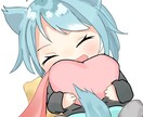 女の子アイコン描きます 等身キャラ(女の子)メインでミニキャラまで幅広く描きます イメージ6