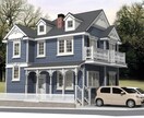 住宅の外観CGパースを作成します 輸入住宅を特に得意としています。デザインのご提案も可。 イメージ3