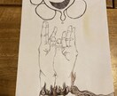 独特なイラストを描きます 不思議、不気味、恐怖、その感覚を欲している貴方へ。 イメージ4