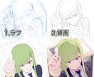 温かみのある雰囲気のキャライラストお描きします かわいくキレイな魅力あふれるイラストを丁寧に作成します イメージ3